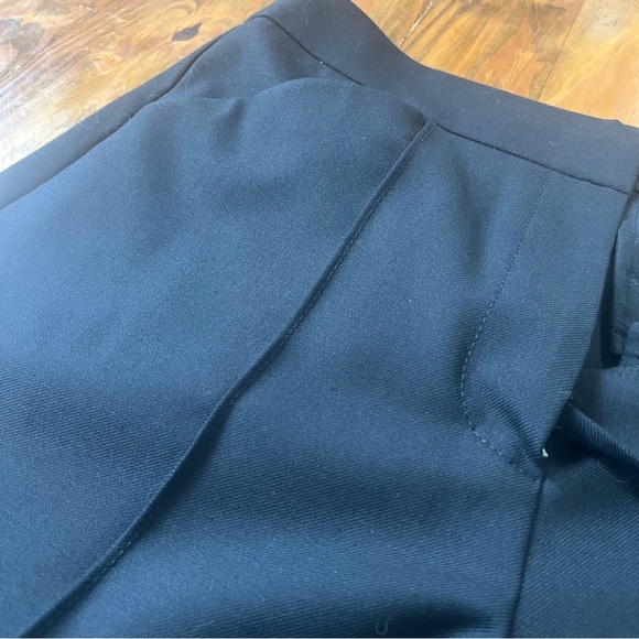 Rebecca Taylor Ottoman Notch Stretch Black High Waist Dress Pants Work Career 6 - Picture 10 of 16